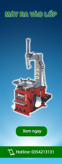 Máy ra vào lốp
